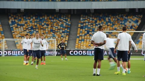 FC Internazionale training session Stock Footage 42151349