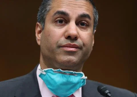FCC spectrum auctions program 2021 hearing, Washington, USA - 16 Jun 2020 Foto stock