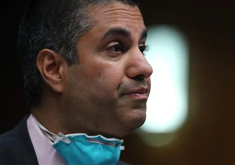 FCC spectrum auctions program 2021 hearing, Washington, USA - 16 Jun 2020 Foto stock