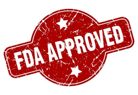 Fda approved Stock Illustration