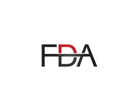 Fda letter logo Stock Illustration