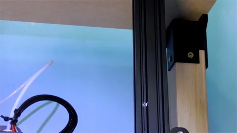 FDM 3D Printer, Bed, Detail Stockbeeldmateriaal 120006674