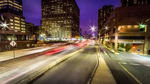 FDR Drive Timelapse | NYC Traffic | HD Footage Stock Footage 172225392