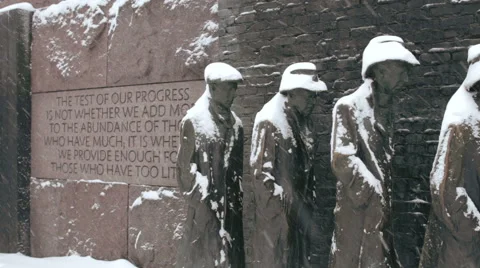 FDR memorial Stock Footage 49850881
