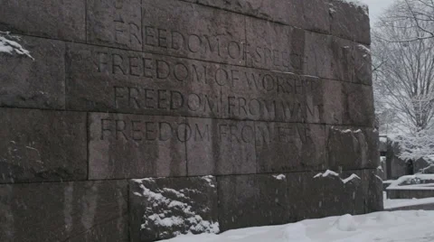 FDR memorial Stock Footage 49861607