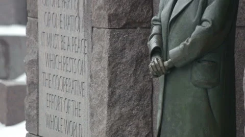 FDR memorial Stock Footage 49861712