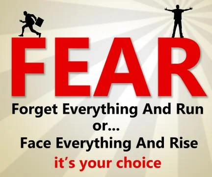 Fear Stock-Illustration