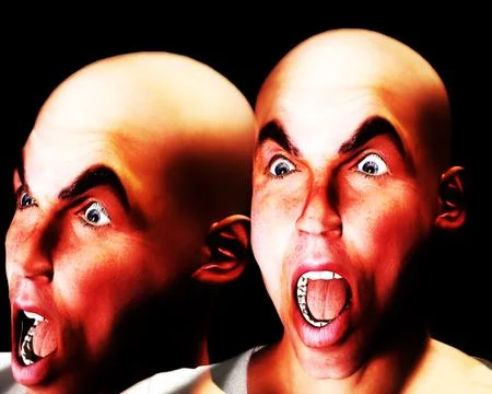 Fear Stock Illustration