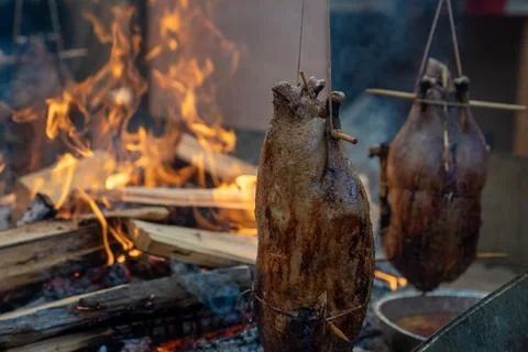 Feast Preparation Foto stock