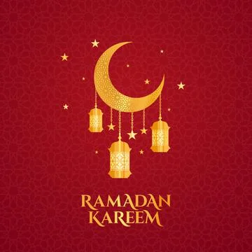 Feast of Ramadan celebration design, vector Stock Illustration