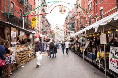 Feast of San Gennaro Stock Photos