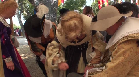 Feast of Tarasque in Provence Stock Footage 52965261