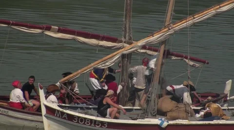 Feast of Tarasque in Provence Stock Footage 52965874