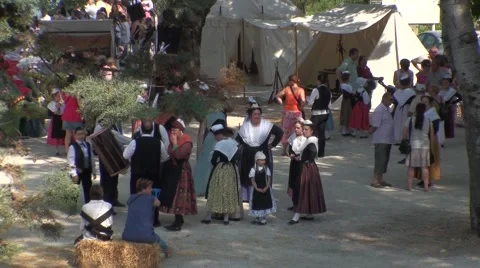 Feast of Tarasque in Provence Vídeos de archivo 52965920