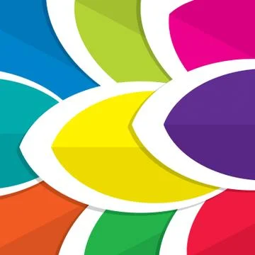 Feather Background in vector format. Illustrazione stock