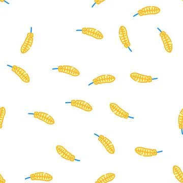 Feather bird vector seamless pattern Stock Illustration