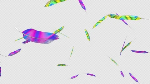 Feather Blast Off Stock Footage 308725295