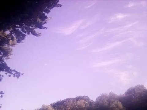 Feather clouds Stock Photos