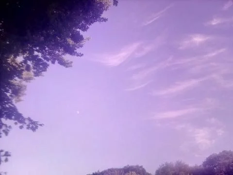 Feather clouds Stock Photos