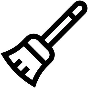 Feather duster Vector Icon Design Illustration Stock Illustration