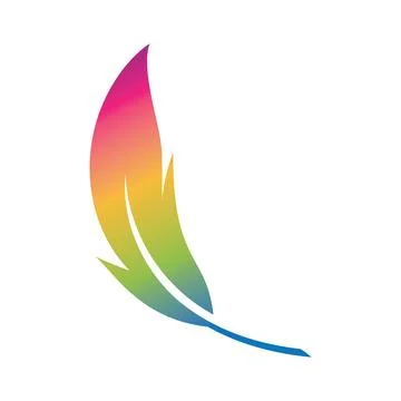 Feather ilustration Stock-Illustration