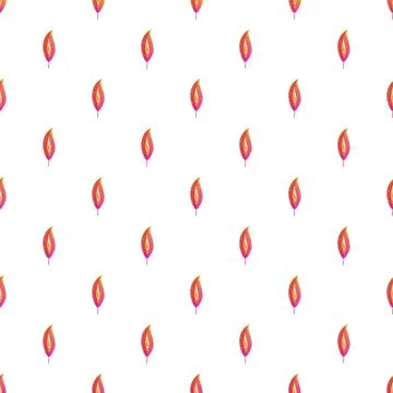 Feather pattern watercolor style seamless background design イラスト素材