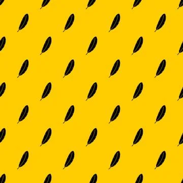 Feather pen pattern Stock Illustration