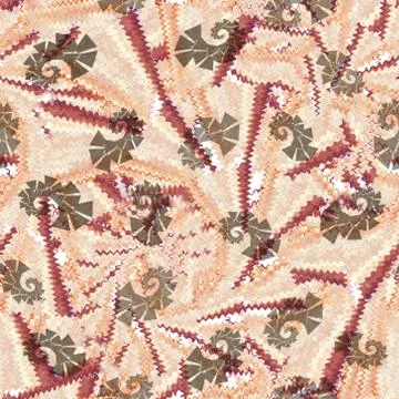 Feather type Abstract wave seamless pattern Stock Illustration