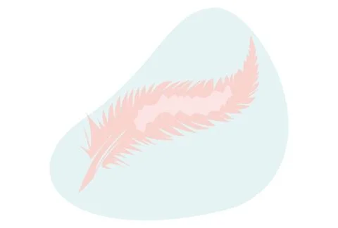 Feathered Elegance Concept Illustration Stock-Illustration