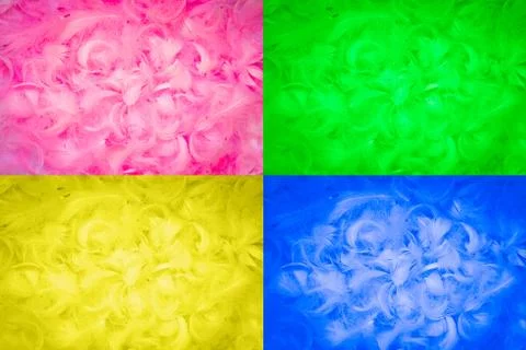 Feathers background Stock-Fotos