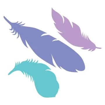 Feathers Stock Illustration