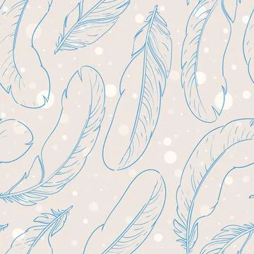 Feathers Stock Illustration