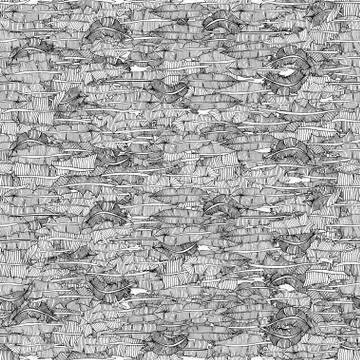 Feathers pattern Stock Illustration