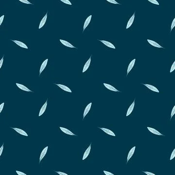 Feathers seamless pattern. Background feather of bird. 스톡 일러스트