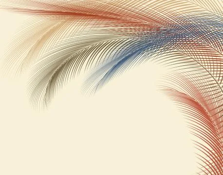 Feathery Illustrazione stock