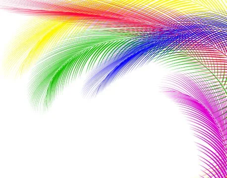 Feathery Stock Illustration