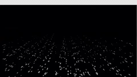 Feature digital data streams, cyber elements, and futuristic technology motif Stock Footage 271233475