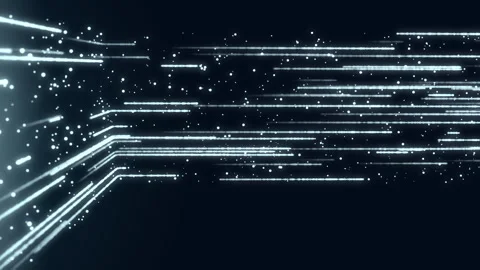 Feature digital data streams, cyber elements, and futuristic technology motif Stock Footage 271235201