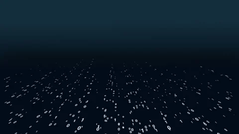 Feature digital data streams, cyber elements, and futuristic technology motif Stock Footage 271235310