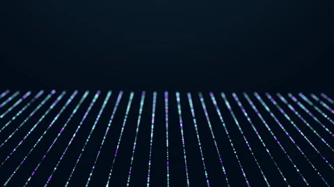 Feature digital data streams, cyber elements, and futuristic technology motif Stock Footage 271618681