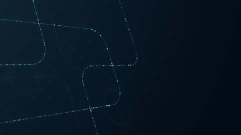 Feature digital data streams, cyber elements, and futuristic technology motif Stock Footage 274176266