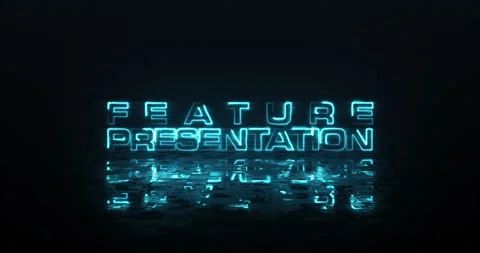 Feature Presentation Stock Footage 308217980