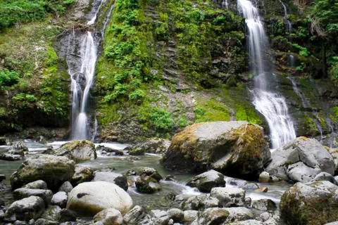 Feature Show Falls 스톡 사진