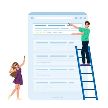 Featured snippet vector Stock Illustration