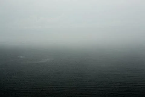 Featureless grey lake Stock Photos