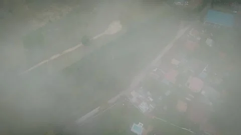 Featureless Void Where Suspended Droplets Erase All Visual Information Stock Footage 316798167