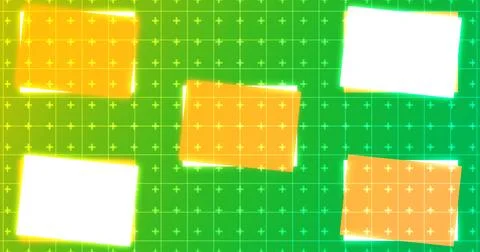 Features animated geometric shapes on a background. Minimalist Geometric De.. 스톡 일러스트