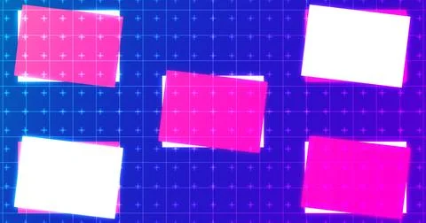 Features animated geometric shapes on a background. Minimalist Geometric De.. 스톡 일러스트