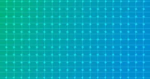 Features animated geometric shapes on a background. Abstract Digital Data T.. 스톡 일러스트