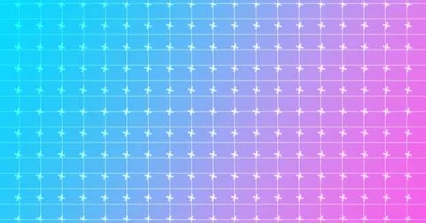 Features animated geometric shapes on a background. Abstract Digital Data T.. 스톡 일러스트